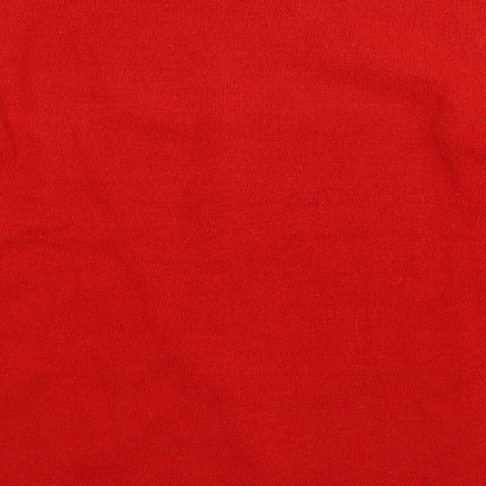 Avenue Womens Red  Knit Pullover Jumper Size L  - Christmas