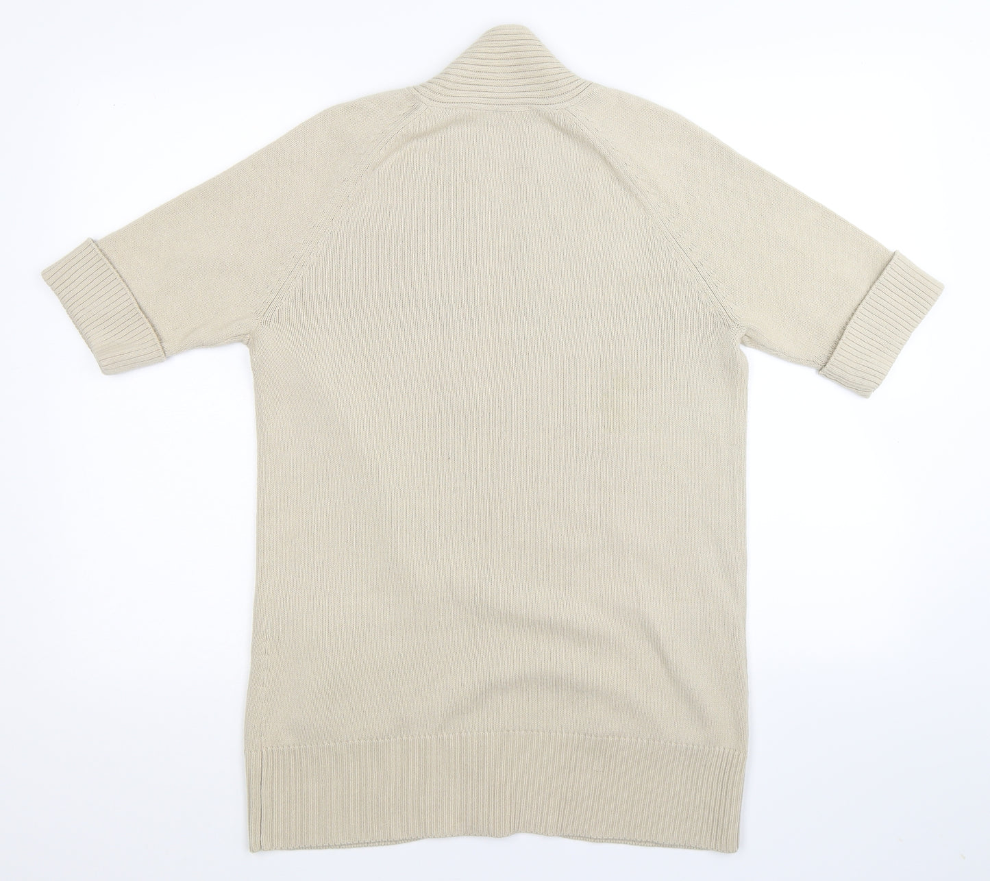 BHS Womens Beige  Knit Cardigan Jumper Size 12