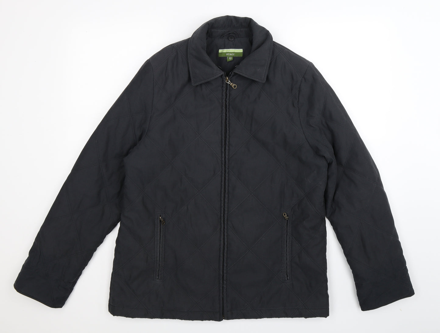 NuAge Womens Black   Jacket  Size 12