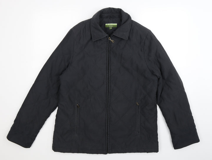 NuAge Womens Black   Jacket  Size 12