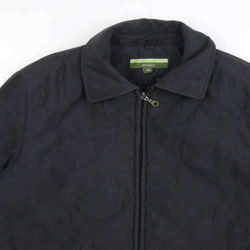 NuAge Womens Black   Jacket  Size 12