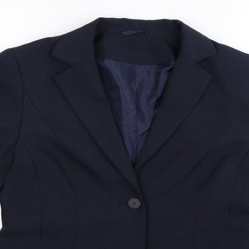 Berkertex Womens Blue   Jacket Suit Jacket Size 10