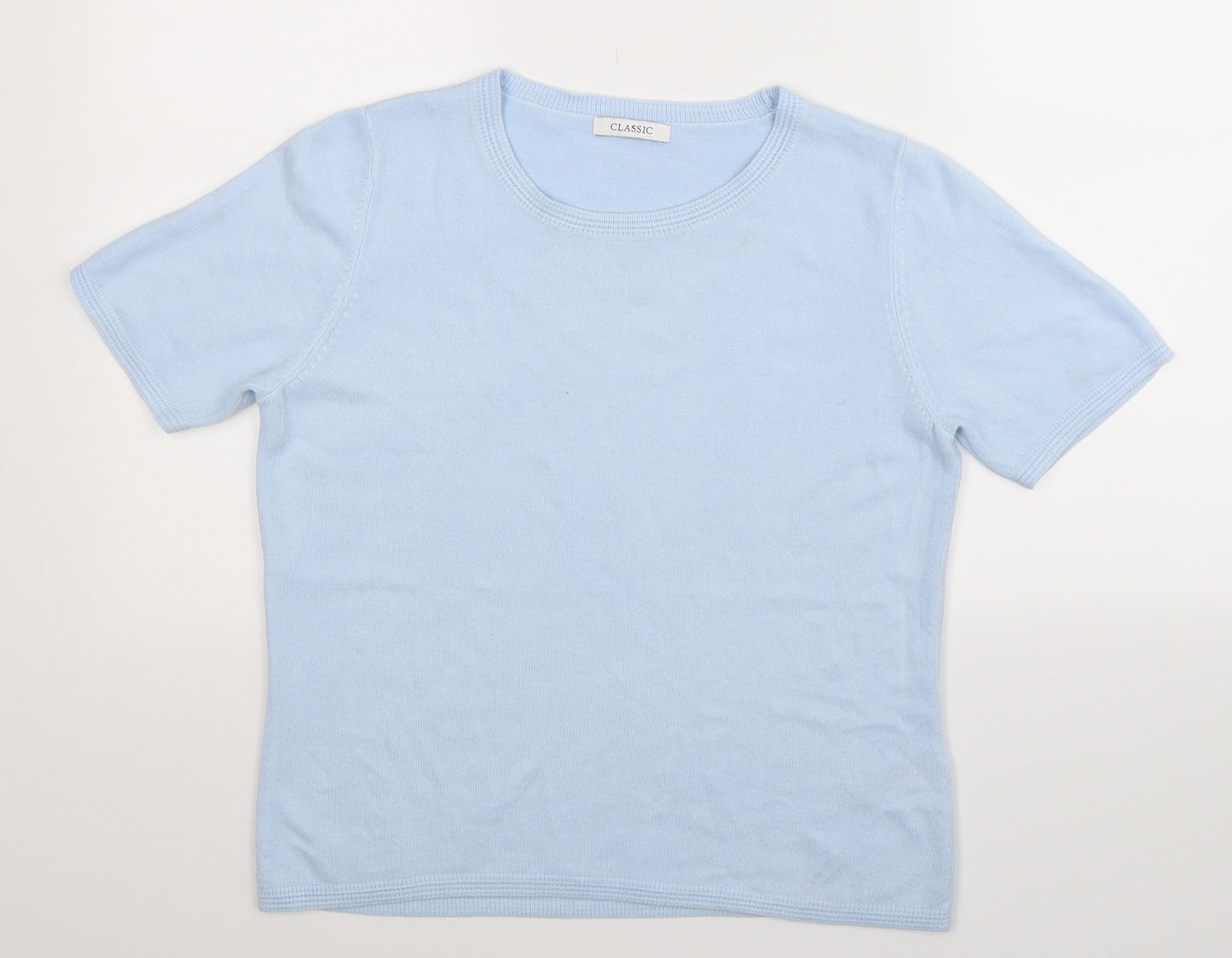 Marks and Spencer Womens Blue  Knit Pullover Jumper Size 12