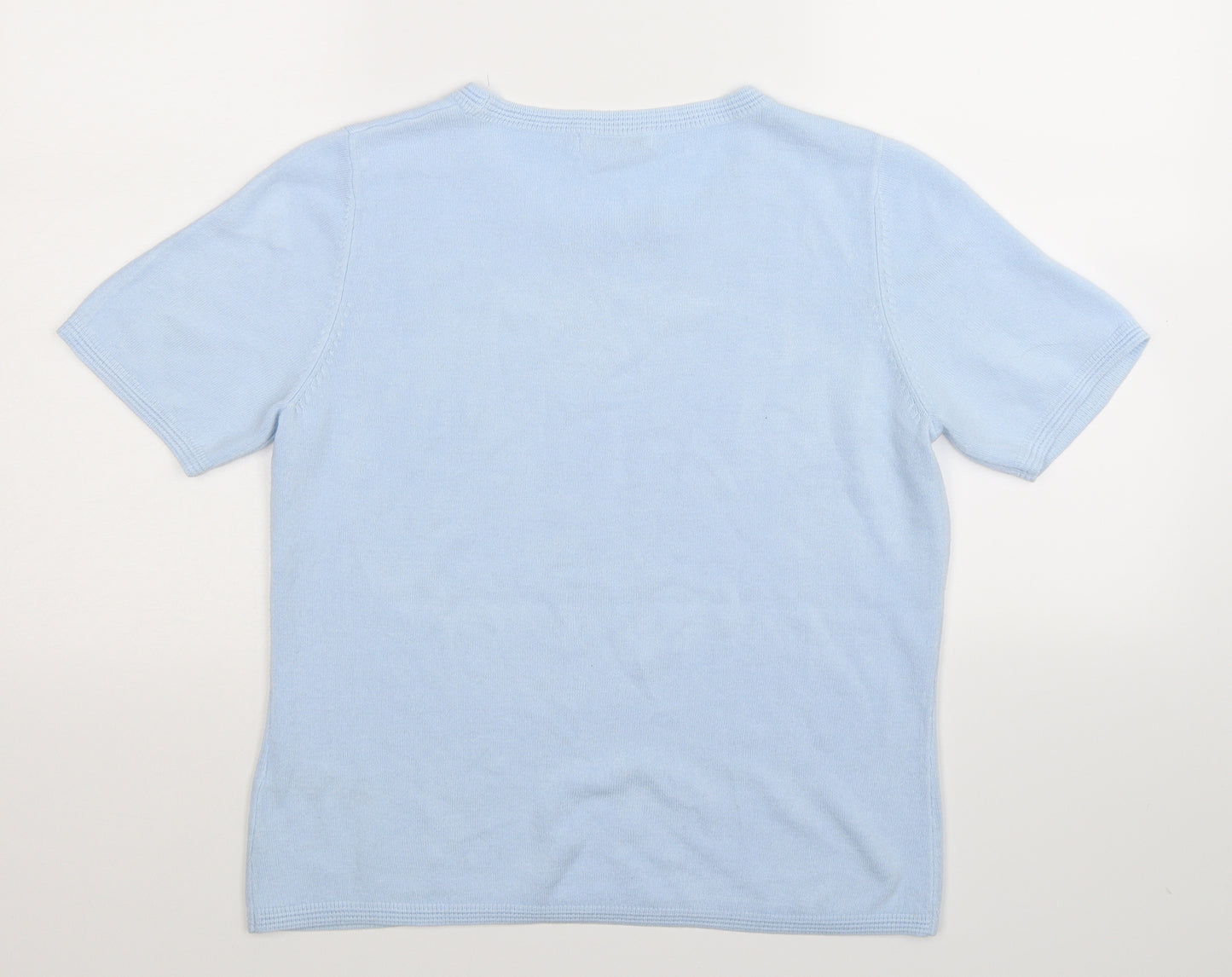 Marks and Spencer Womens Blue  Knit Pullover Jumper Size 12