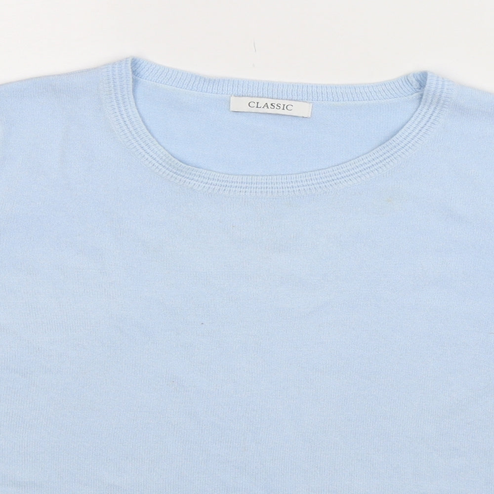 Marks and Spencer Womens Blue  Knit Pullover Jumper Size 12