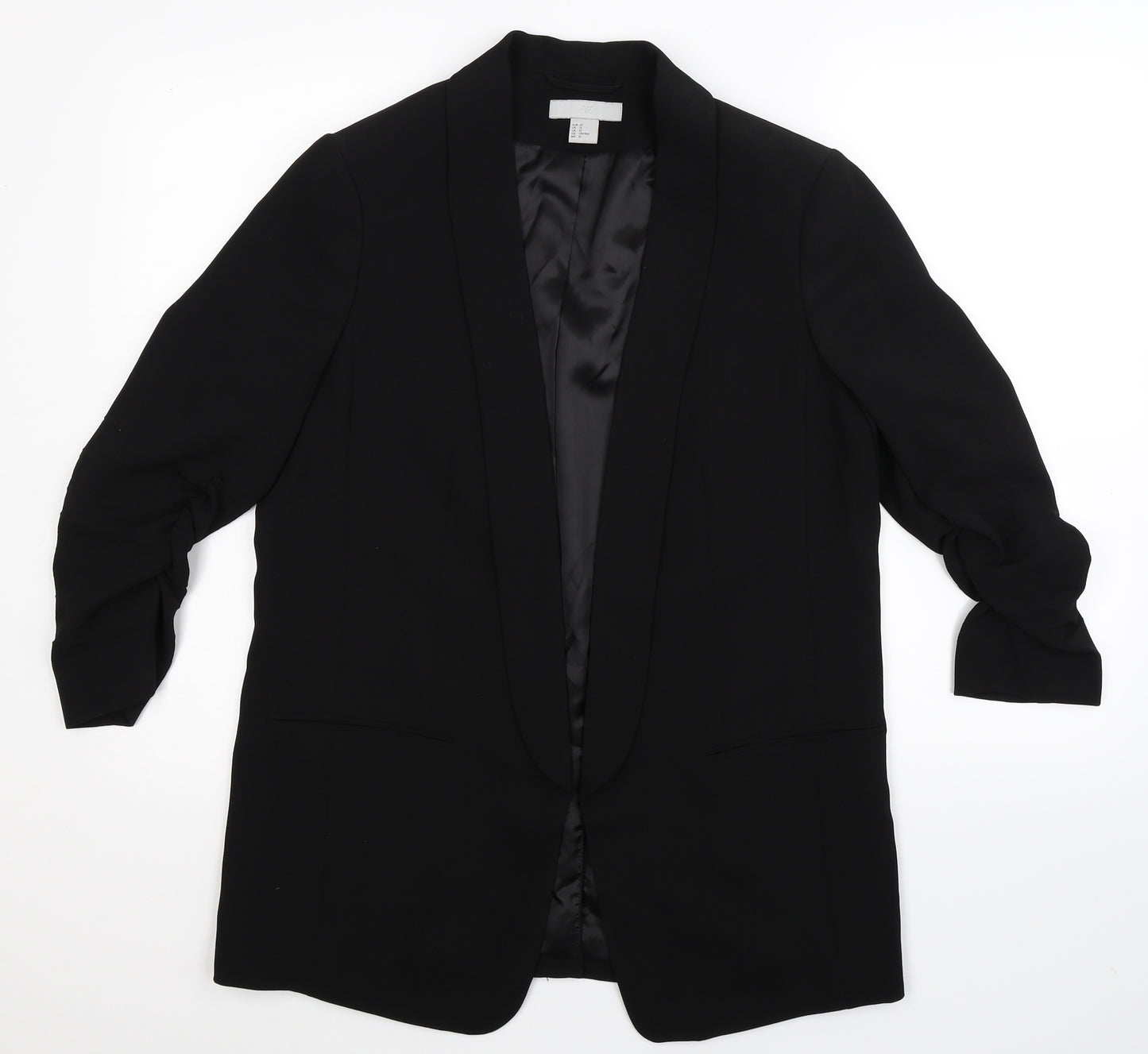 H&M Womens Black   Jacket Blazer Size 16