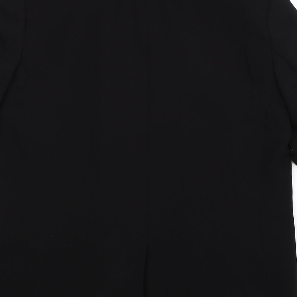 H&M Womens Black   Jacket Blazer Size 16