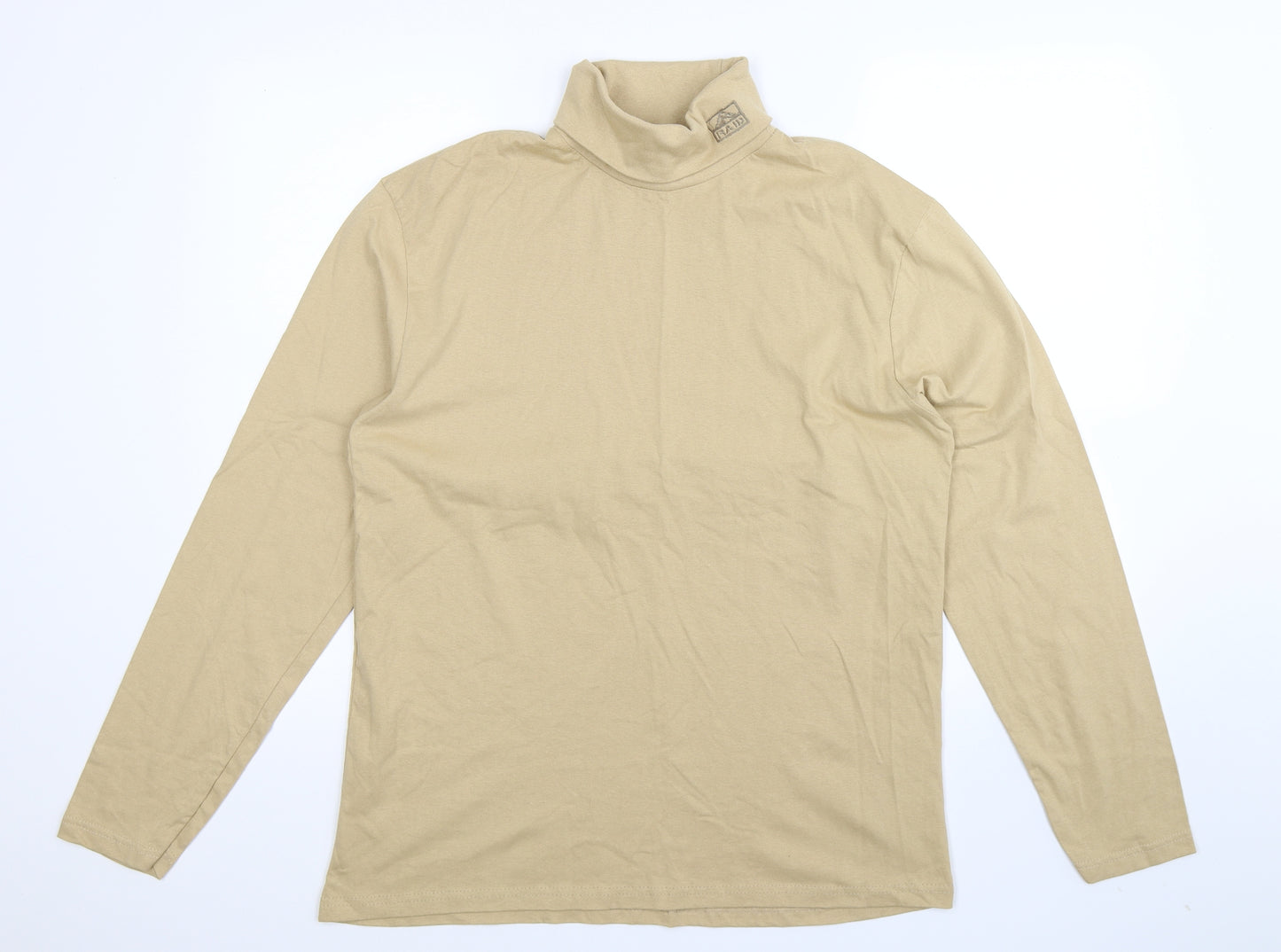 Atlas Mens Beige    T-Shirt Size M