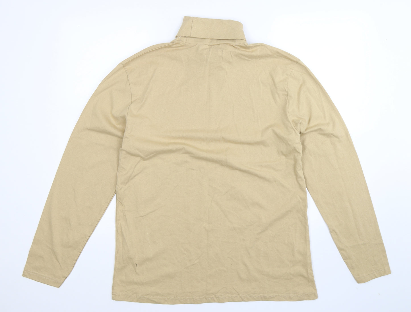 Atlas Mens Beige    T-Shirt Size M