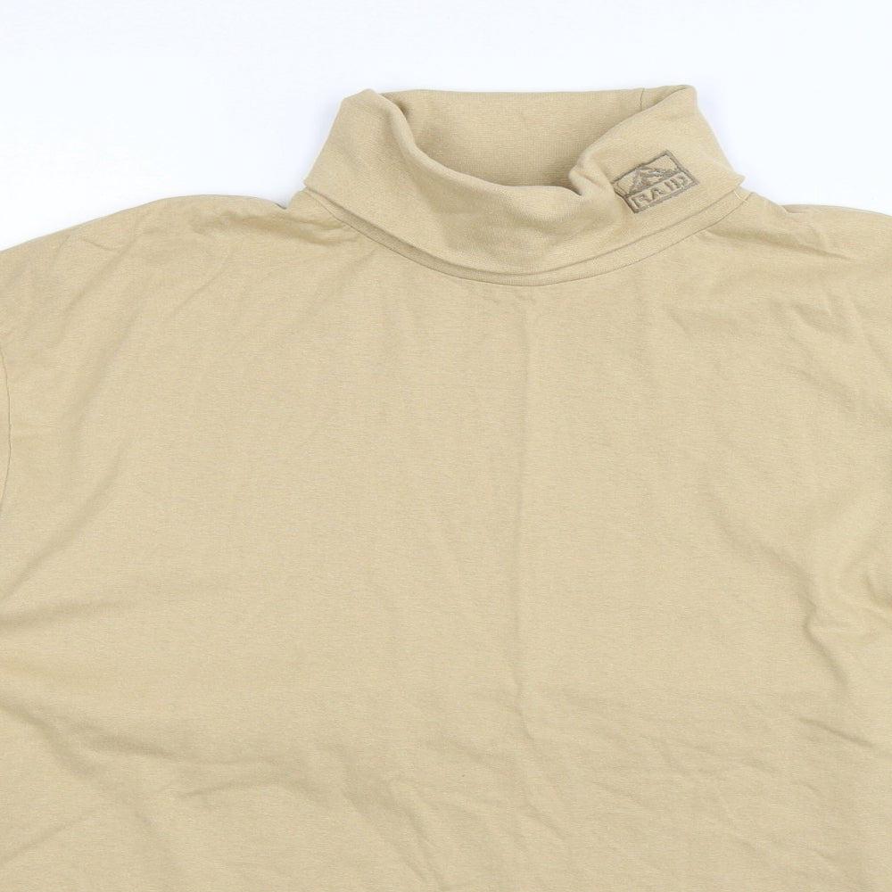 Atlas Mens Beige    T-Shirt Size M