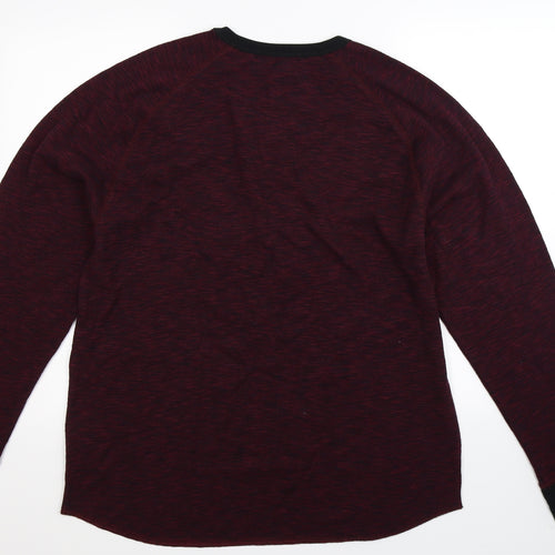 Easy Mens Brown   Pullover Jumper Size XL