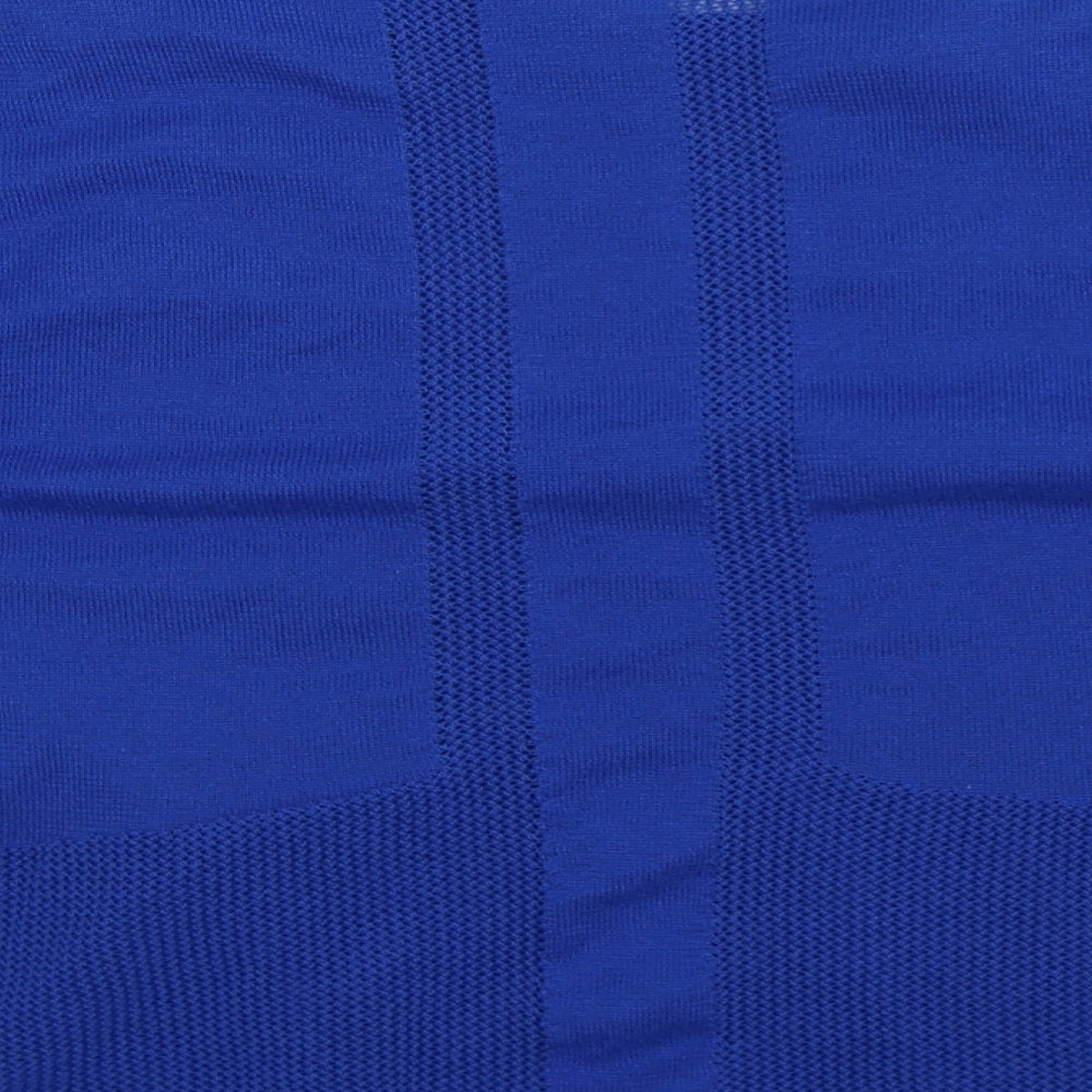 Marks and Spencer Womens Blue  Jersey Pullover Jumper Size 18