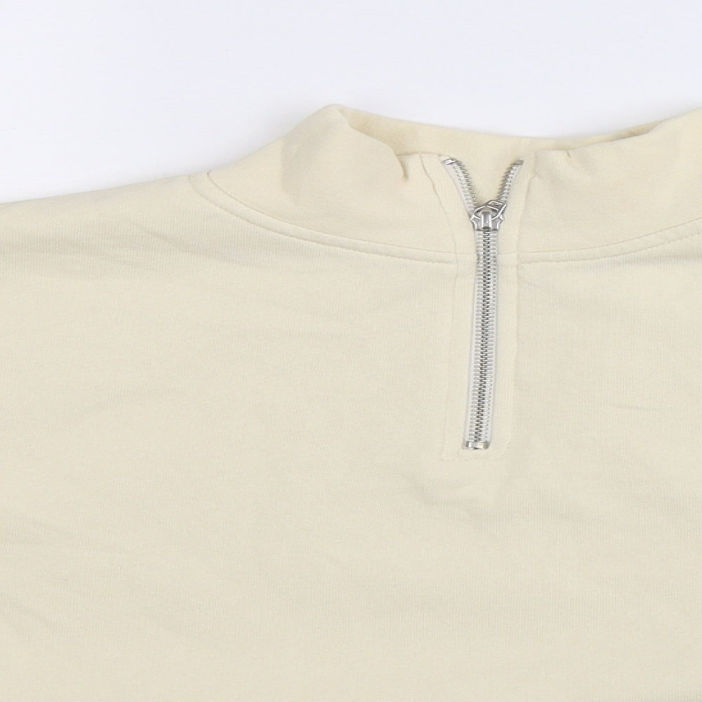 Primark Womens Beige   Pullover Sweatshirt Size 14  - Oversized