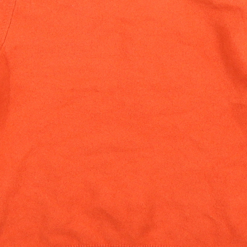 Marks and Spencer Womens Orange  Knit Pullover Jumper Size 10