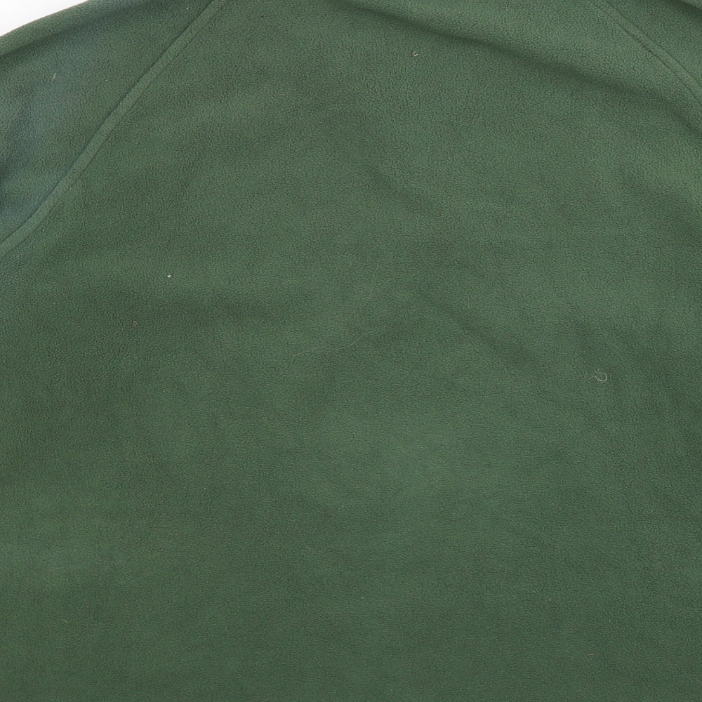 Cotton Traders Mens Green  Fleece Jacket  Size XL