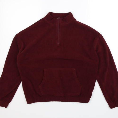 Select Womens Brown  Fleece Jacket  Size S