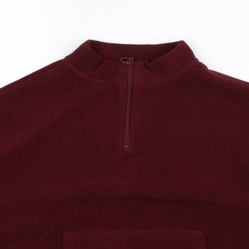 Select Womens Brown  Fleece Jacket  Size S