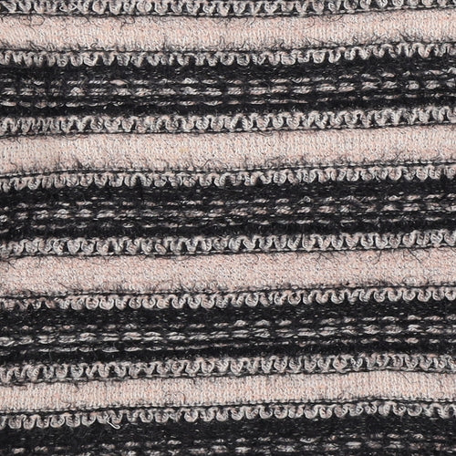 Apricot Womens Multicoloured Striped Knit Pullover Jumper Size M