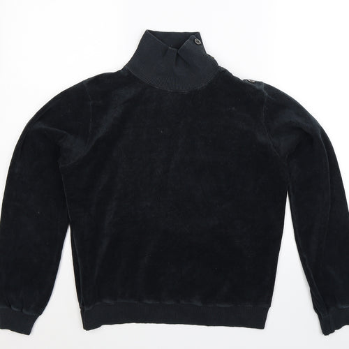 Rue de Paris Womens Blue   Pullover Jumper Size S