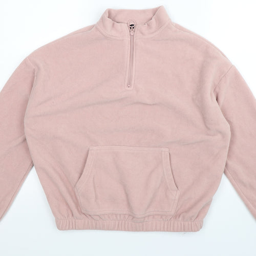 Select Womens Pink  Fleece Jacket  Size S