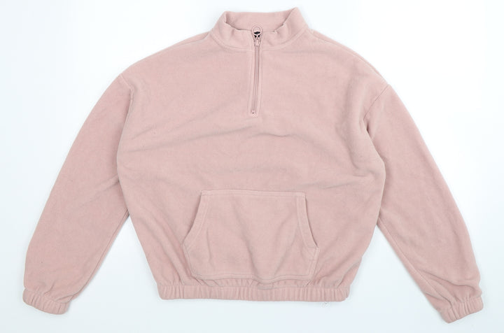 Select Womens Pink Fleece Jacket Size S