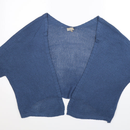Amanti Womens Blue  Knit Cardigan Jumper Size M  - Oversized