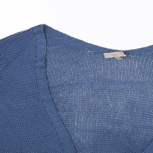 Amanti Womens Blue  Knit Cardigan Jumper Size M  - Oversized