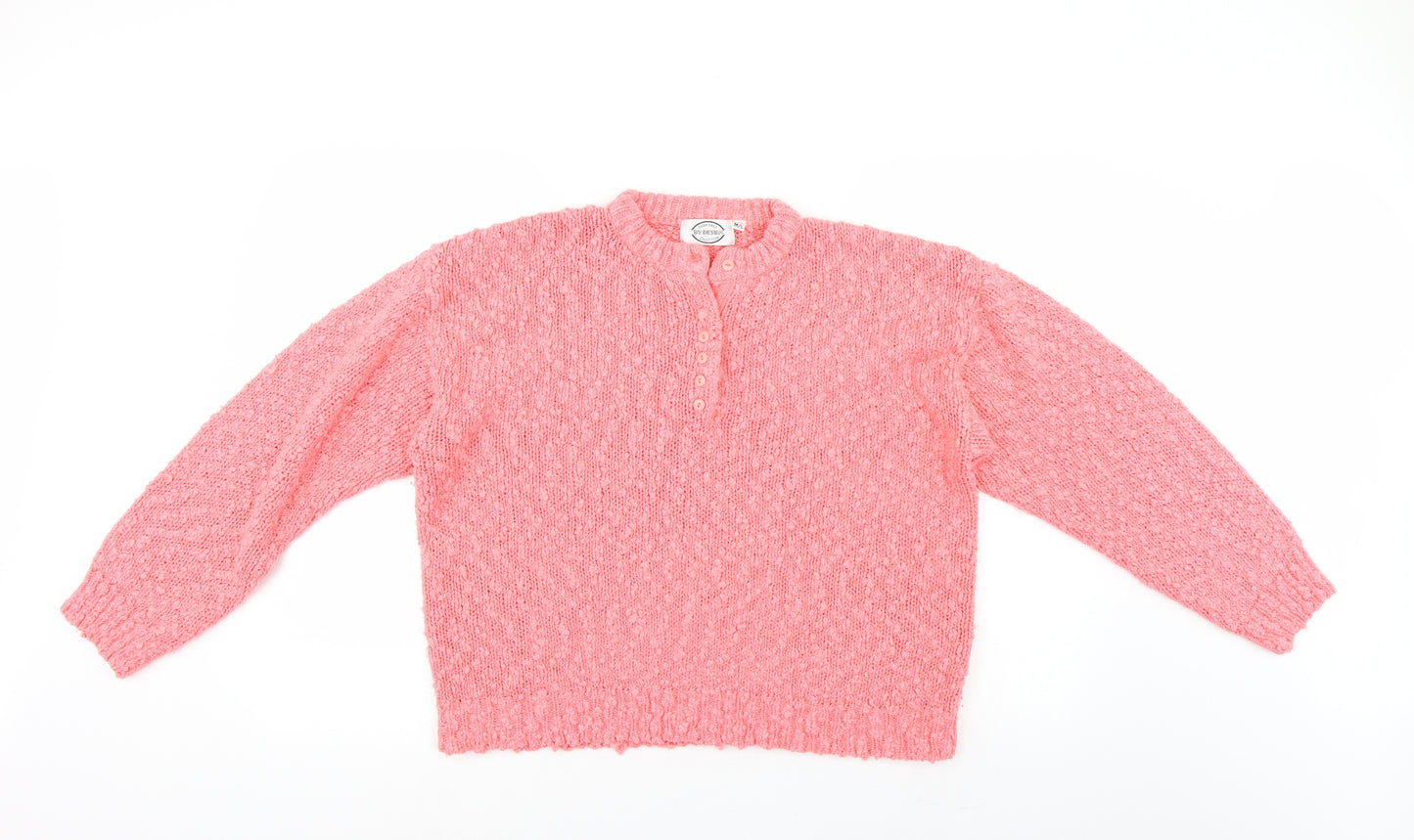 Essentials by Design Womens Pink   Pullover Jumper Size M