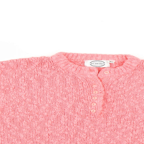 Essentials by Design Womens Pink   Pullover Jumper Size M