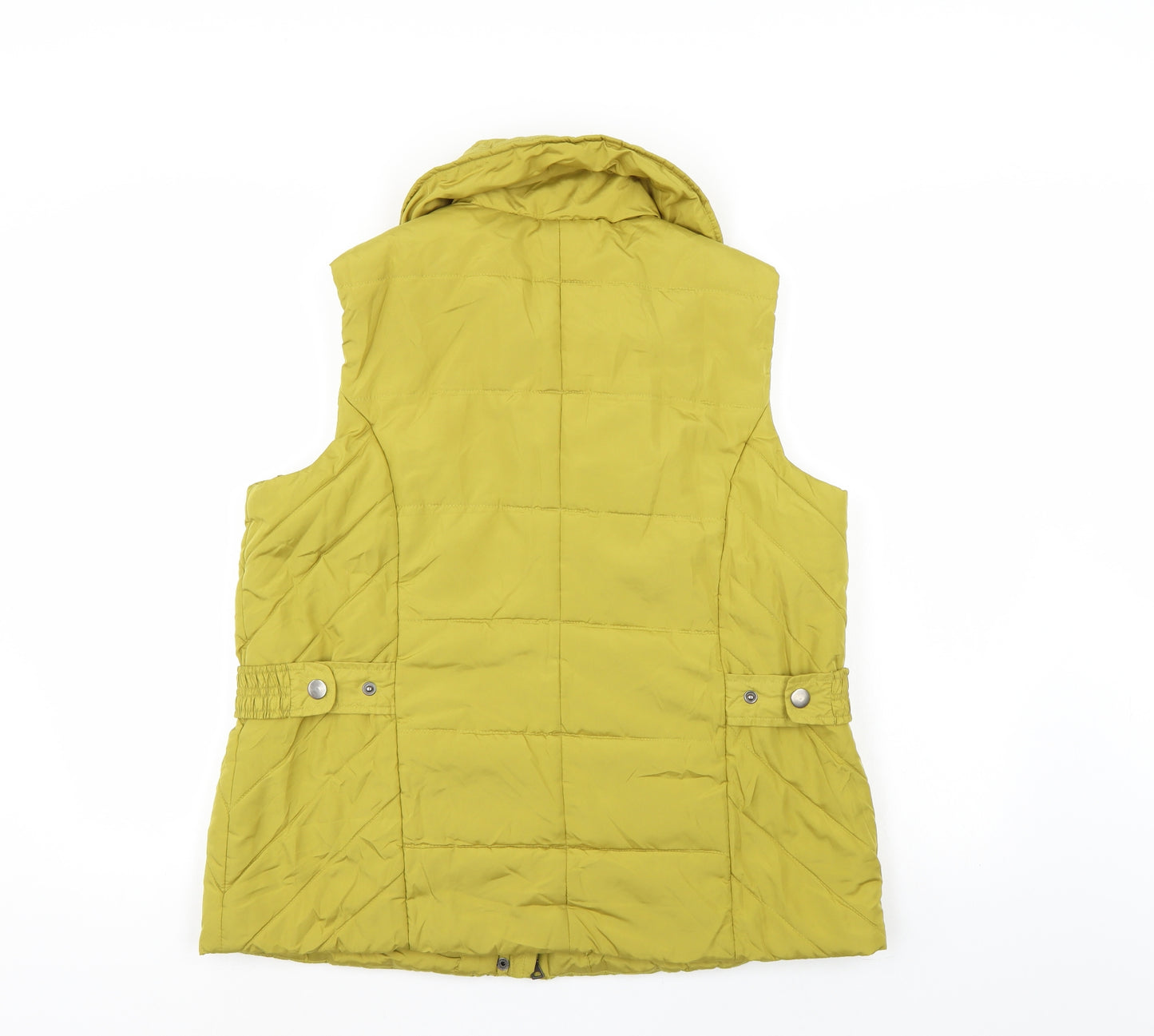 BM casual Womens Gold   Gilet Jacket Size 16