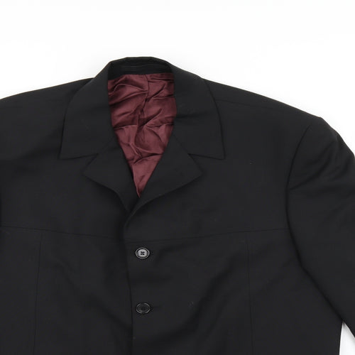Burton Mens Black   Jacket Suit Jacket