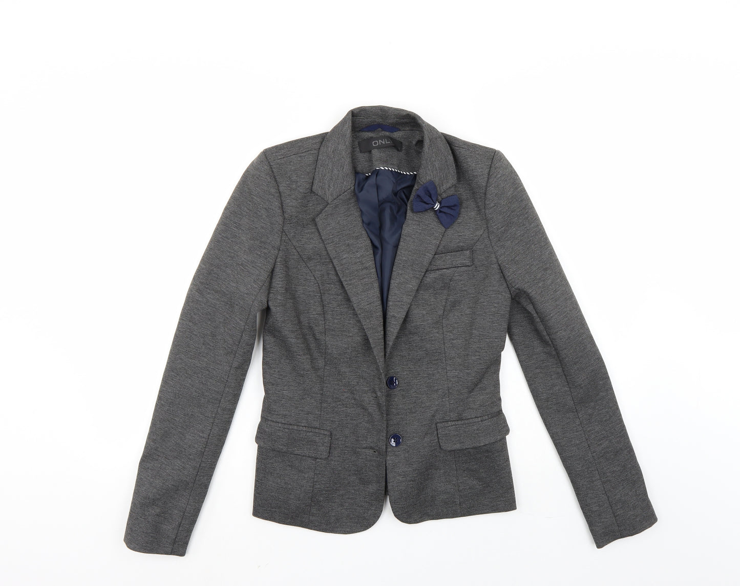 Only Womens Gold   Jacket Suit Jacket Size S