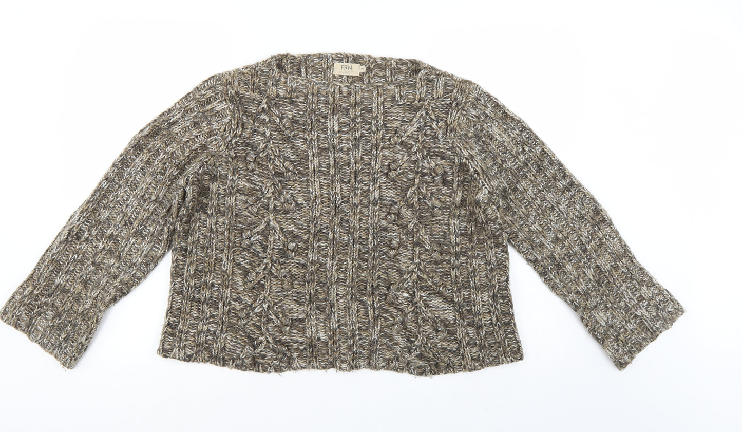 FRN Womens Multicoloured   Pullover Jumper Size S