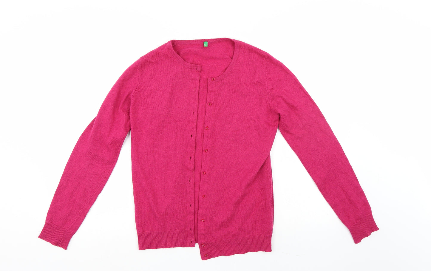 United Colours of Benetton Womens Pink   Cardigan Jumper