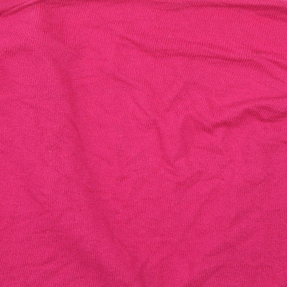 United Colours of Benetton Womens Pink   Cardigan Jumper