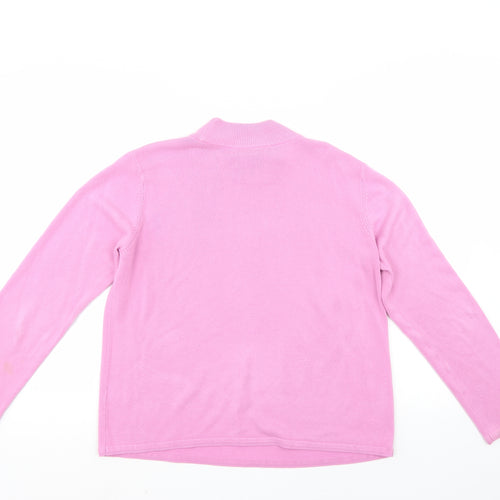 BM Womens Pink   Pullover Jumper Size L
