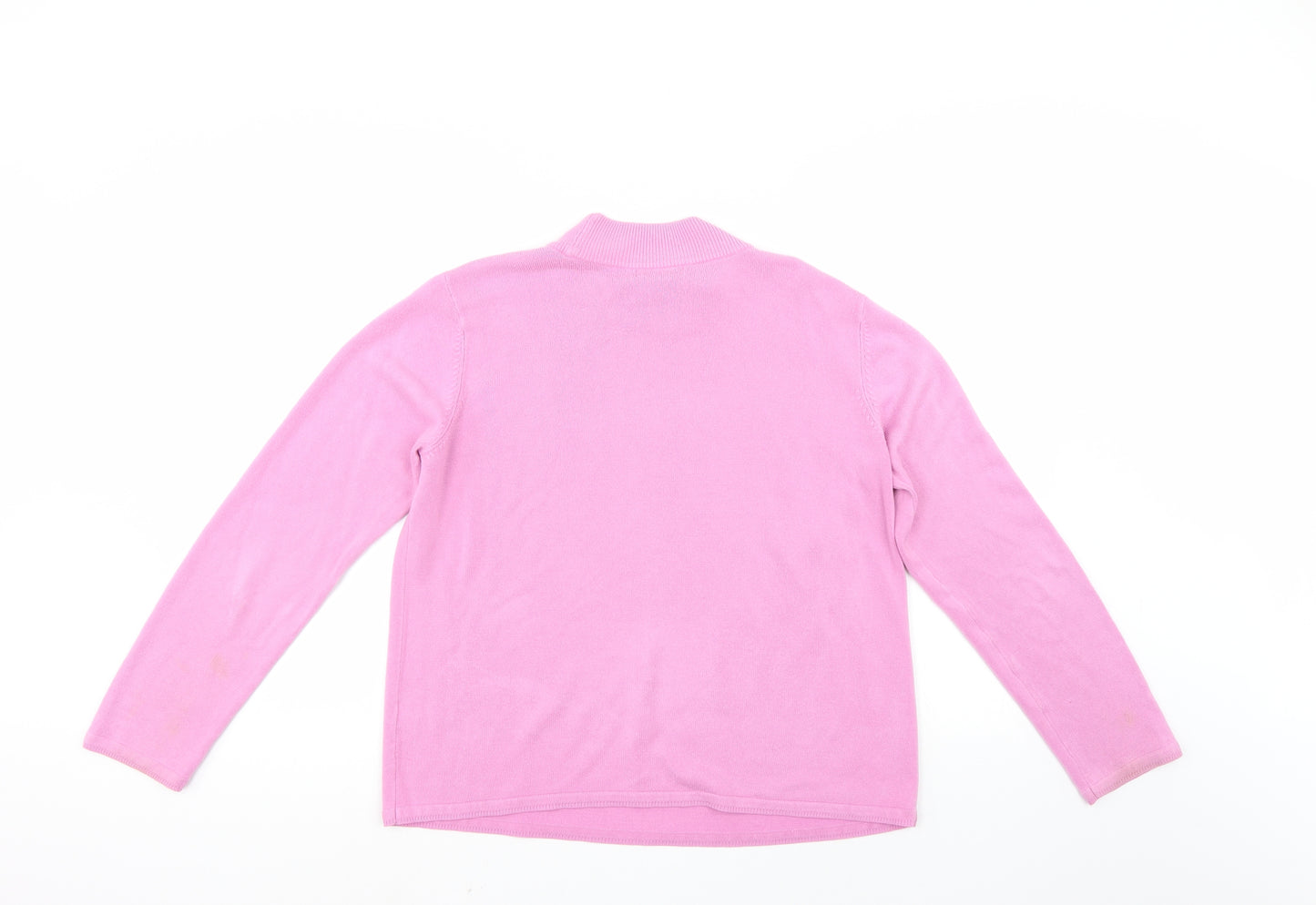 BM Womens Pink   Pullover Jumper Size L