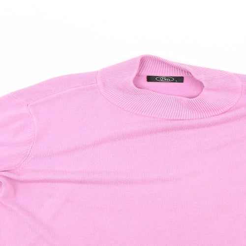 BM Womens Pink   Pullover Jumper Size L