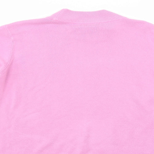 BM Womens Pink   Pullover Jumper Size L