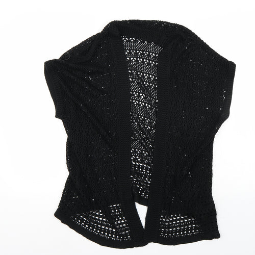 George Womens Black   Cardigan Jumper Size M