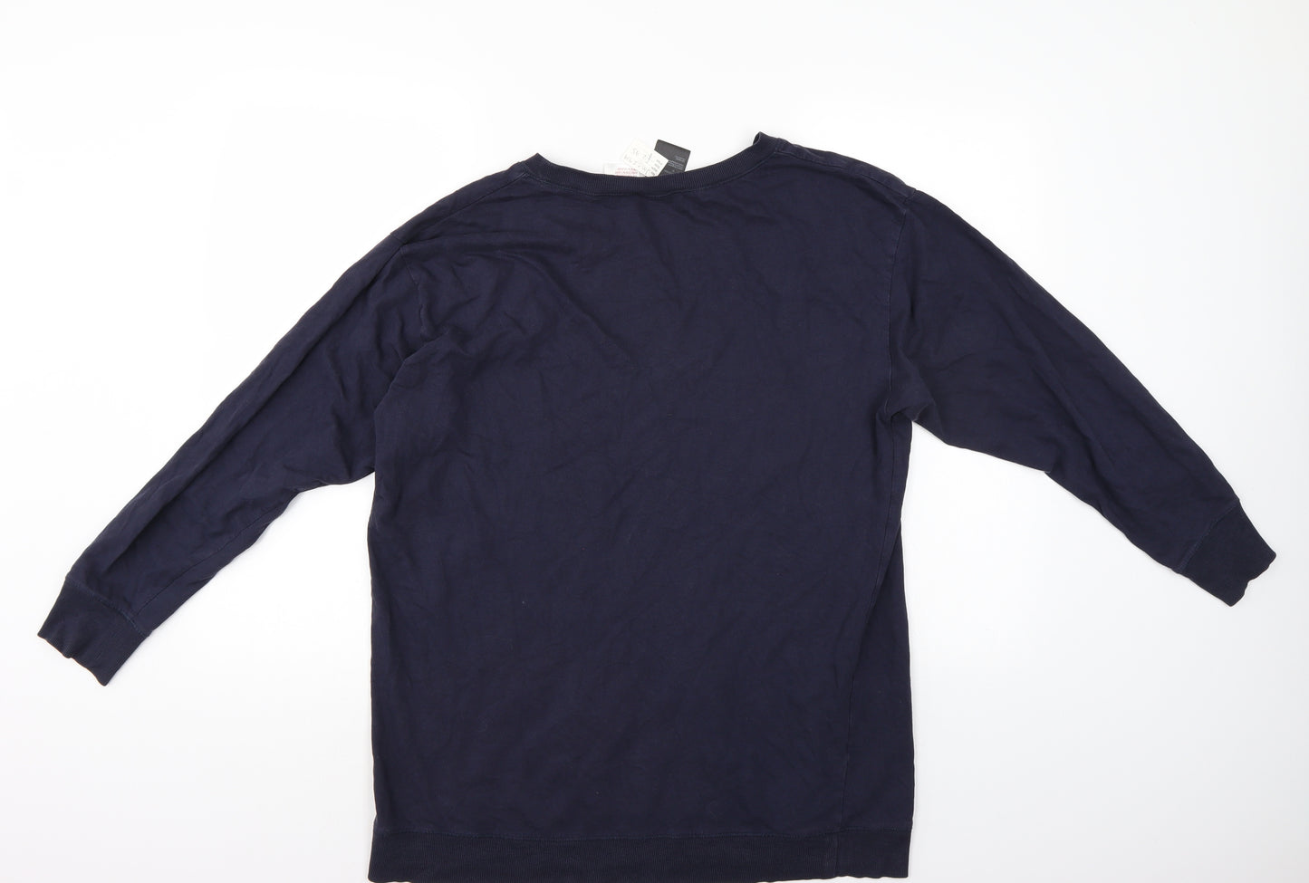 H&M Womens Blue   Pullover Sweatshirt Size M