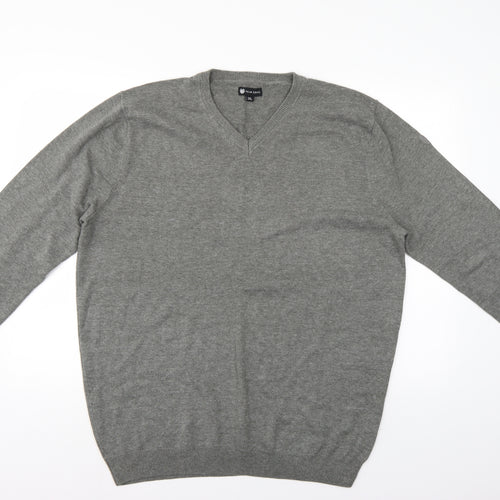 Palm Grove Mens Grey   Pullover Jumper Size 2XL