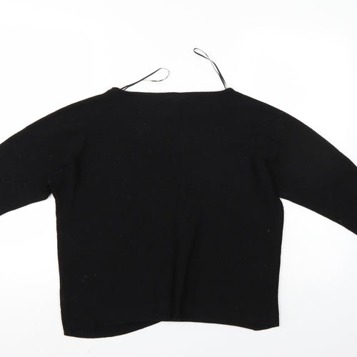 H&M Womens Black   Pullover Jumper Size S