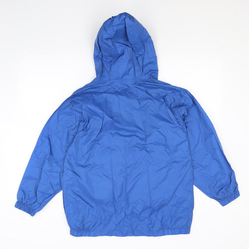 Packables Boys Blue   Anorak Coat Size 11-12 Years