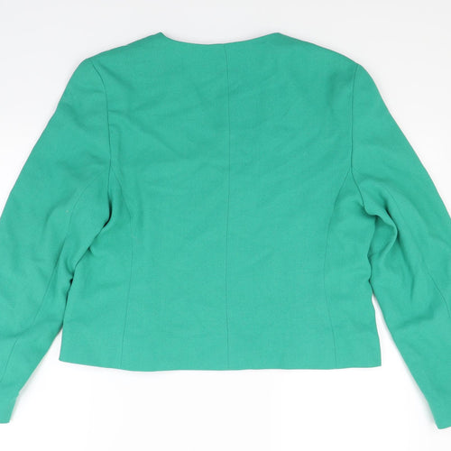 First Avenue Womens Green   Jacket Blazer Size 18
