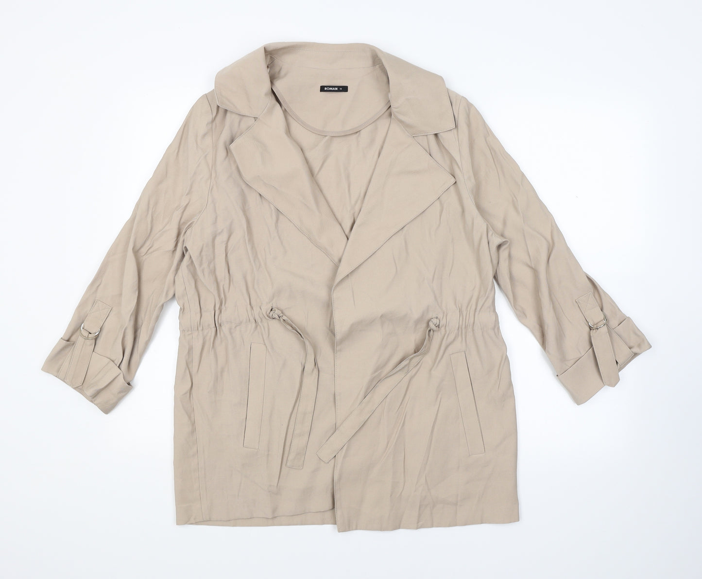 Roman Originals Womens Beige   Jacket  Size 12