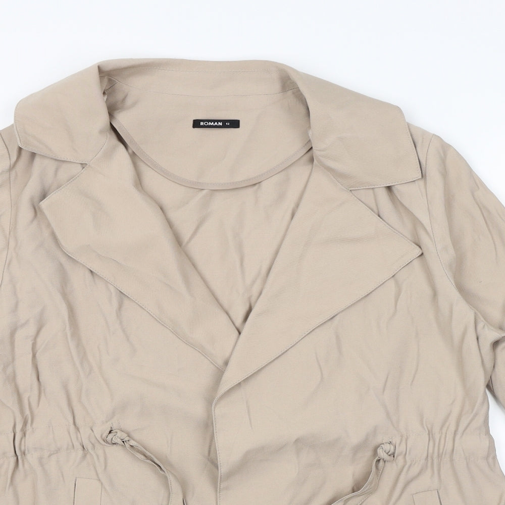 Roman Originals Womens Beige   Jacket  Size 12