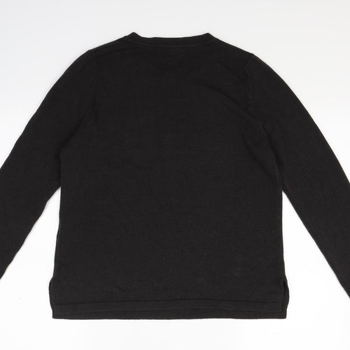 Marks and Spencer Womens Brown  Knit Pullover Jumper Size 14