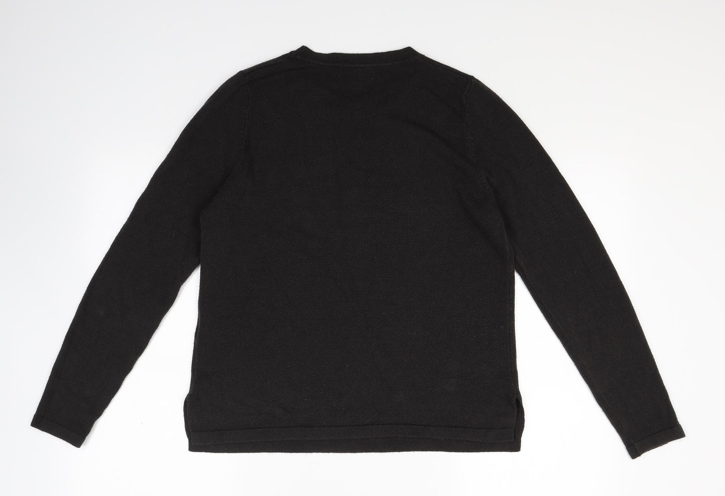 Marks and Spencer Womens Brown  Knit Pullover Jumper Size 14