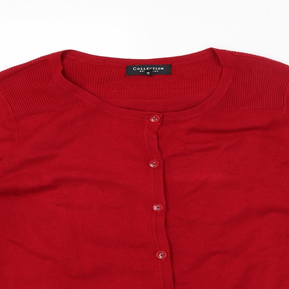 Debenhams Womens Red   Cardigan Jumper Size 14